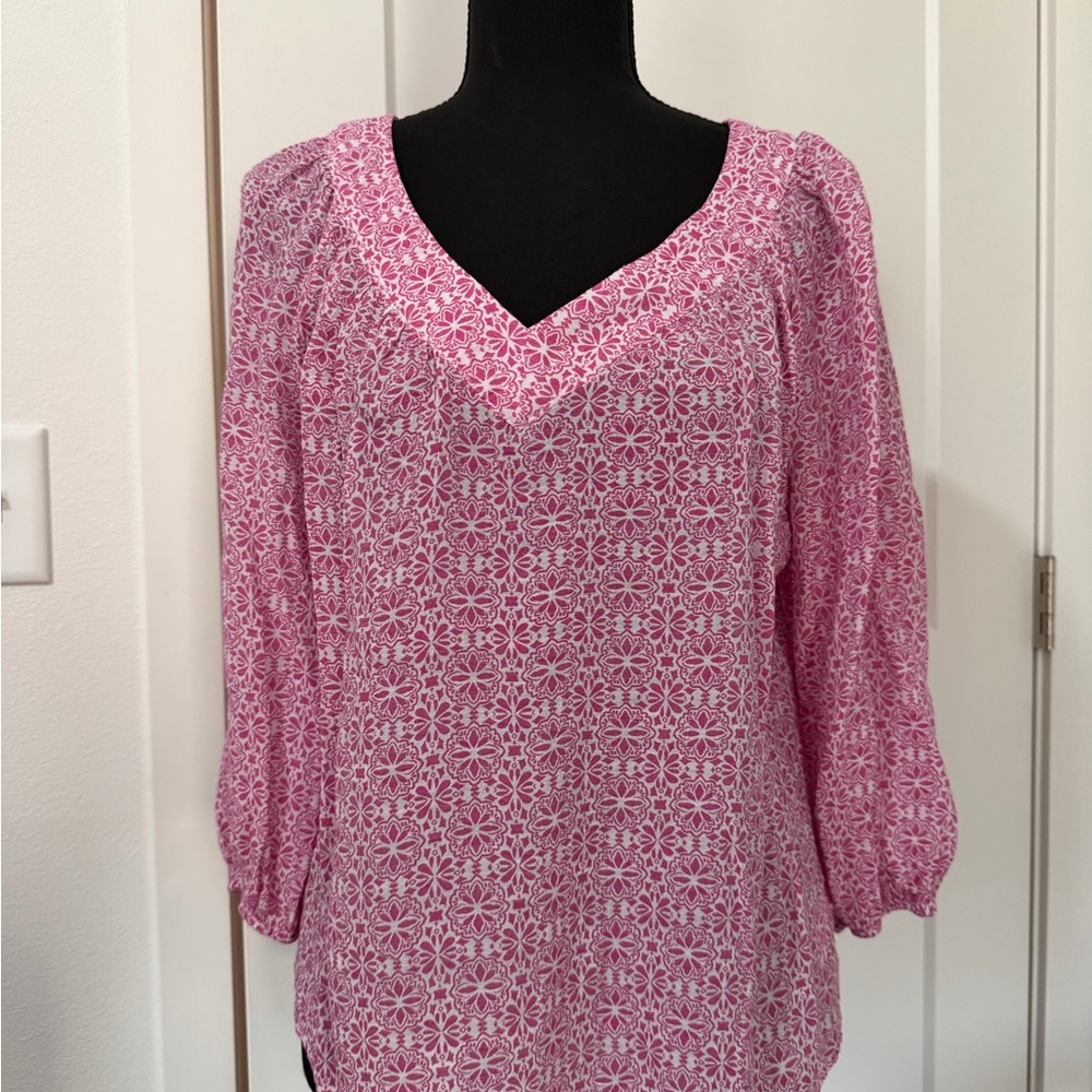Counterparts Pink Floral Blouse